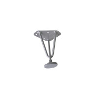 LOFT Опора малая Н-100 RAL 9006, металлик