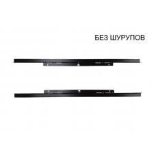 Комплект "Термоизоляционная планка универсальная Light 0,8" черная без шурупов