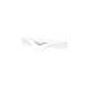 Ручка торцевая FLAT WING 96(124) белая