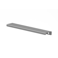 Ручка торцевая FLAT 192(220) серая
