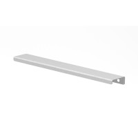 Ручка торцевая FLAT 320(346) белая муар