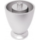 Опора мебельная регулируемая ОР 61Б-К, цвет хром матовый