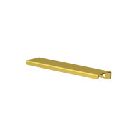 Ручка торцевая FLAT 160(188) золото